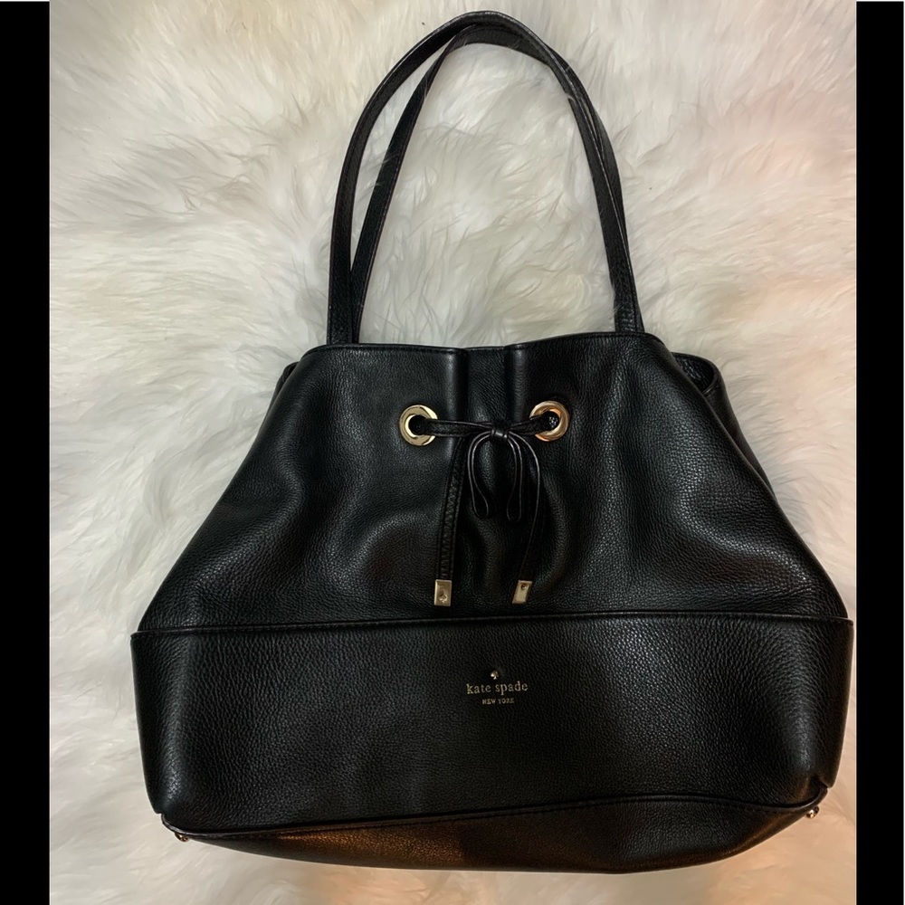 Kate Spade ♠️ Black Tie Bow Shoulder Bag